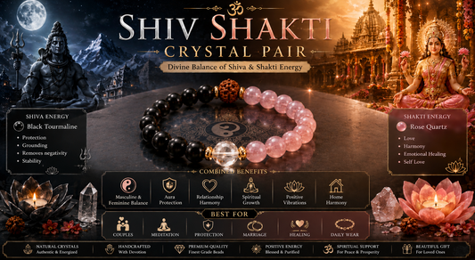 SHIV SHAKTI CRYSTAL PAIR