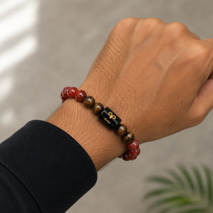 Aries ( मेष राशि) (Zodiac Bracelet)