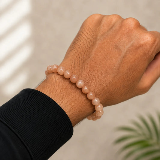 Natural Sunstone 8mm bracelet