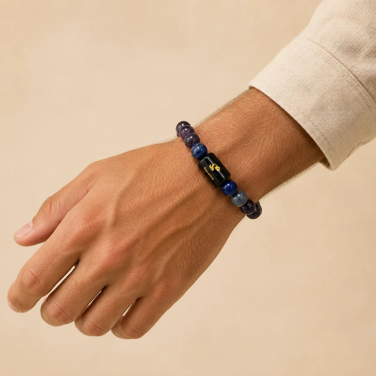 Aquarius (कुंभ राशि) (Zodiac Bracelet)