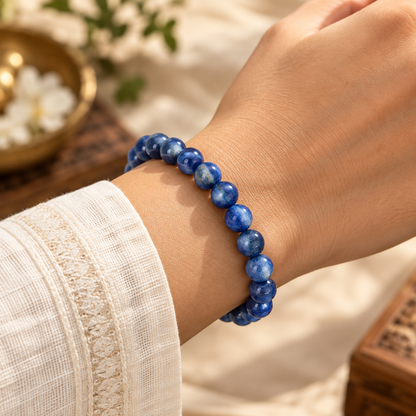 Natural Kyanite 8mm Bracelet