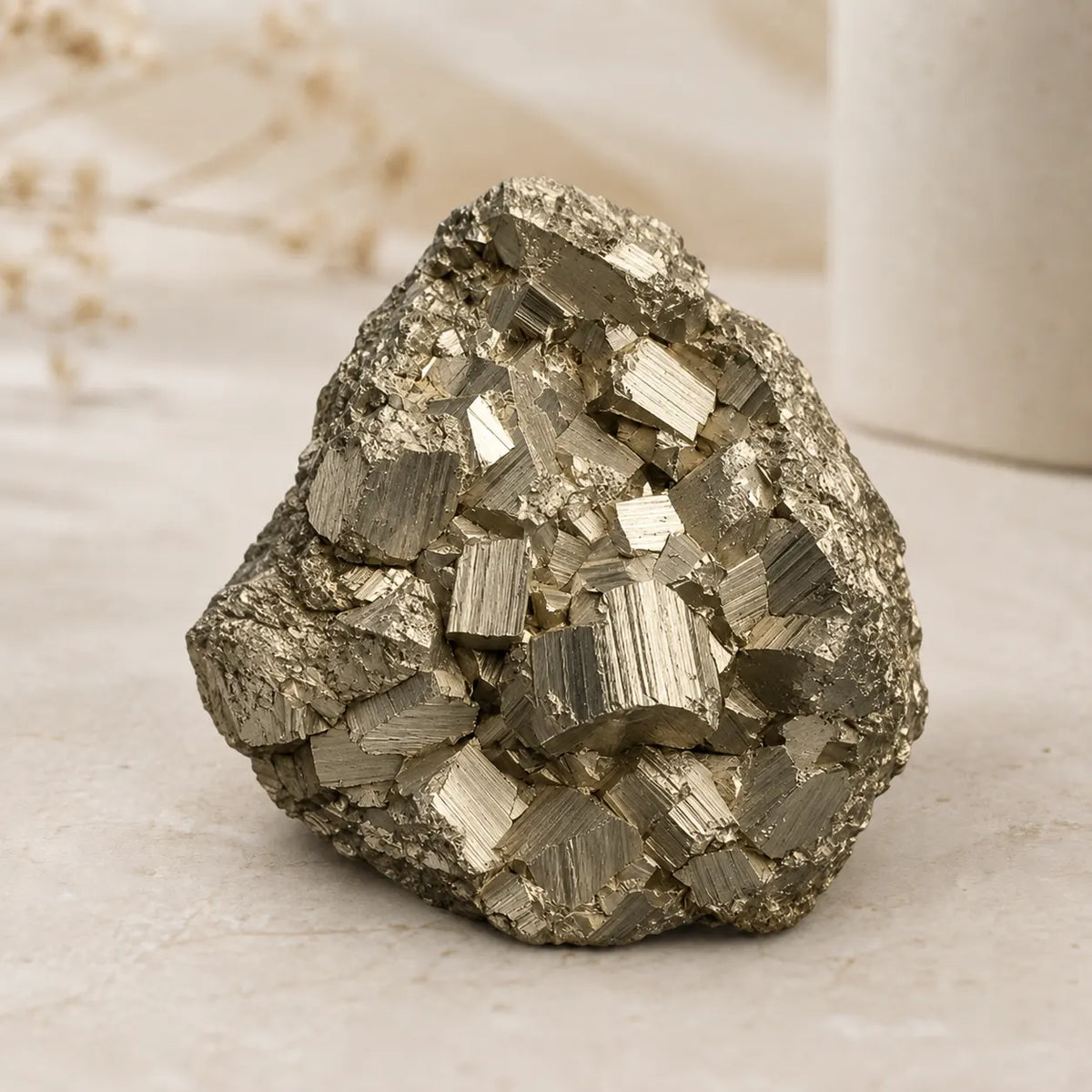 Pyrite Natural Crystal – Natural Abundance & Prosperity Stone