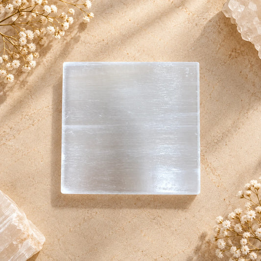 Selenite Charging Plate – Cleanse & Recharge