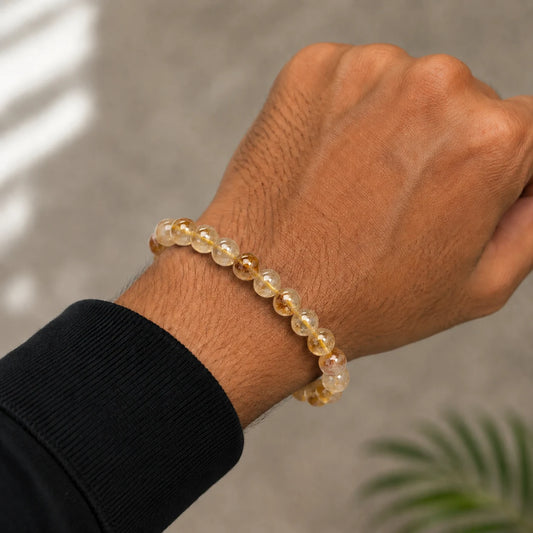 Natural Citrine-8mm Bracelet