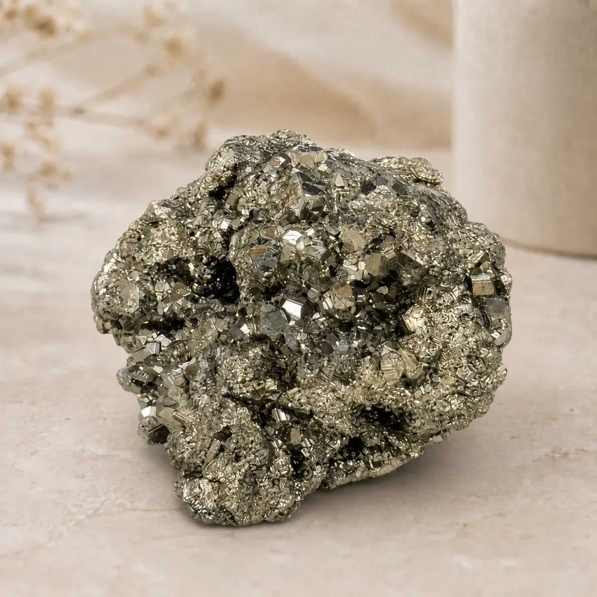 Pyrite Natural Crystal – Natural Abundance & Prosperity Stone