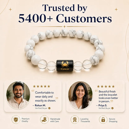 Cancer (कर्क राशि) (Zodiac Bracelet)
