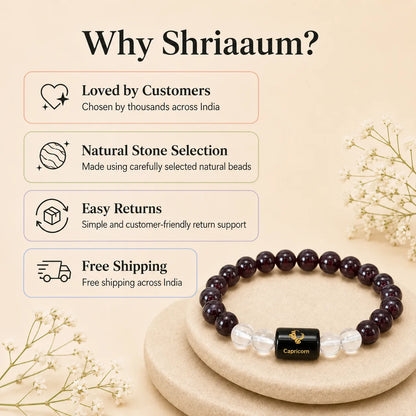 Capricorn (मकर राशि) (Zodiac Bracelet)