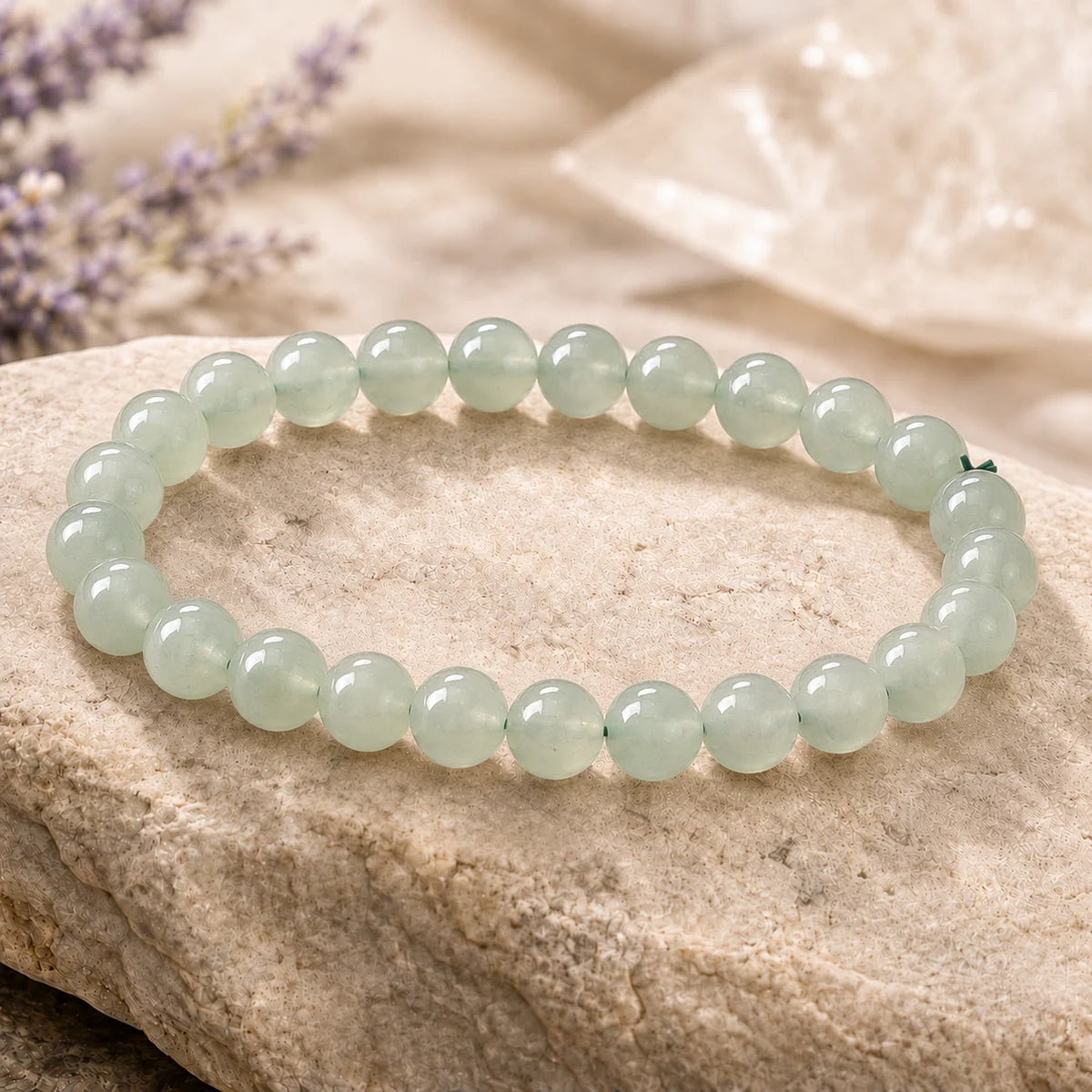 Natural Green aventurine 8mm Bracelet