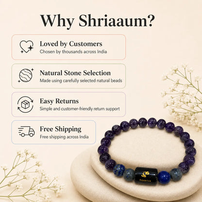 Aquarius (कुंभ राशि) (Zodiac Bracelet)