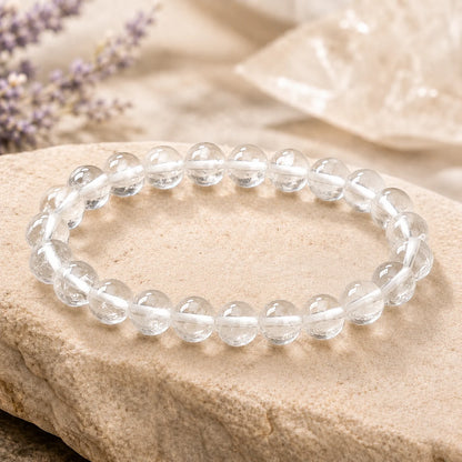 Natural Clear Quartz 8mm Bracelet