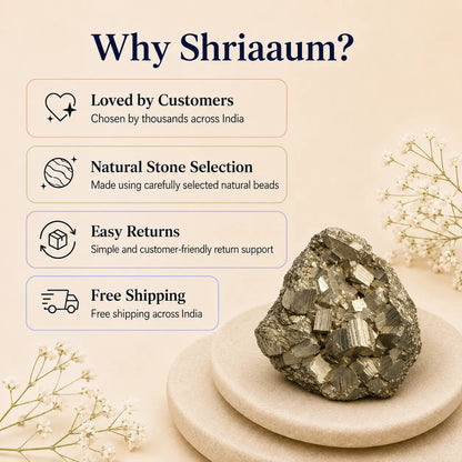Pyrite Natural Crystal – Natural Abundance & Prosperity Stone