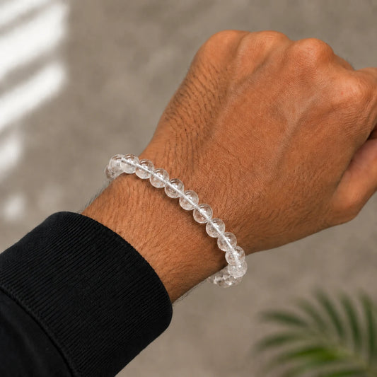 Natural Clear Quartz 8mm Bracelet